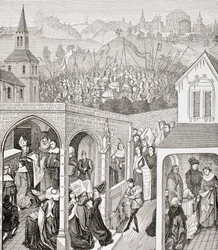 Philipp II. Augustus, König von Frankreich, aus 